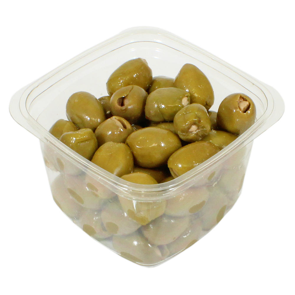 Divina Green Olives Stuffed with Garlic, Avg. 0.62 lb