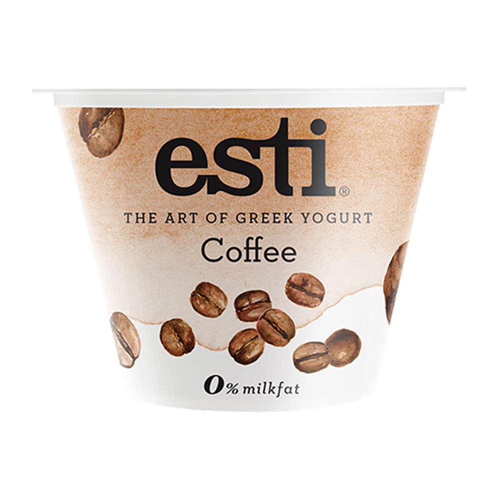 Esti 0% Milkfat Greek Yogurt - Coffee , 5.3 oz
