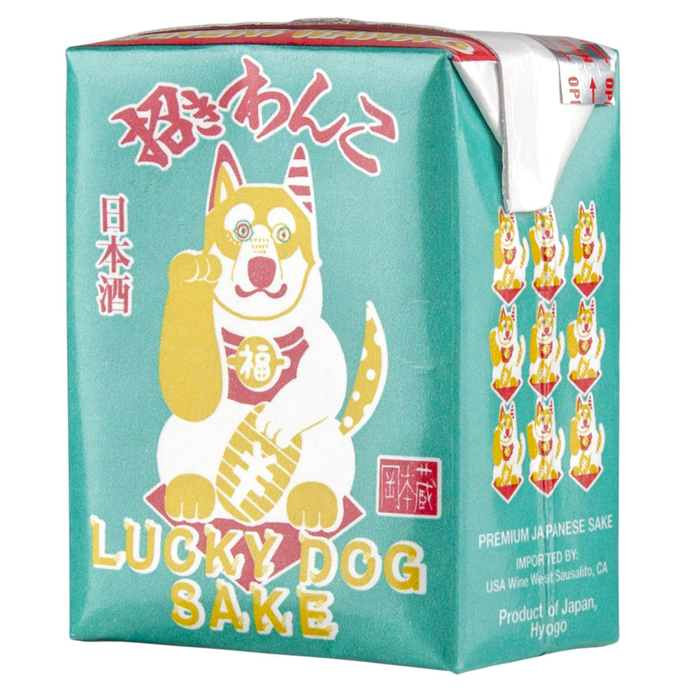 Maneki Wanko Lucky Dog Sake, 180 mL