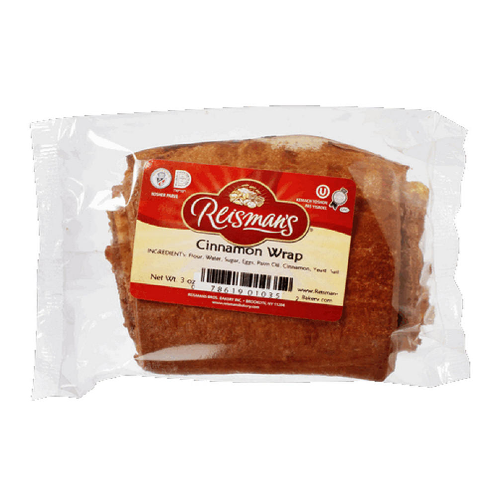 Reisman's Kosher Cinnamon Wrap, 3 oz