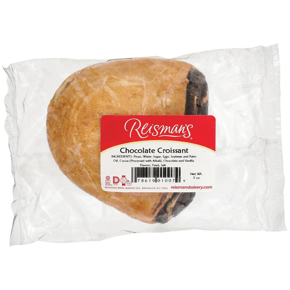 Reisman's Kosher Chocolate Croissant, 3 oz