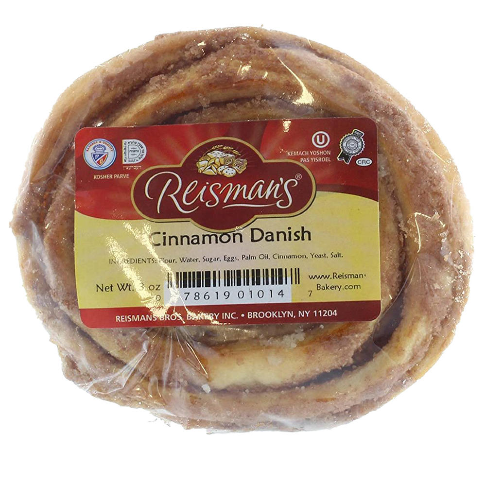 Reisman's Kosher Cinnamon Danish, 3 oz