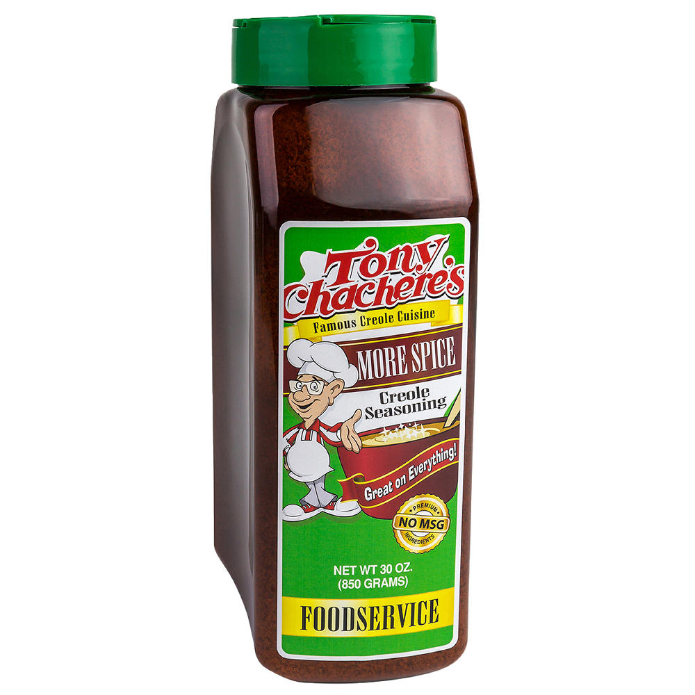 Tony Chachere's More Spice Creole Seasoning, 30 oz