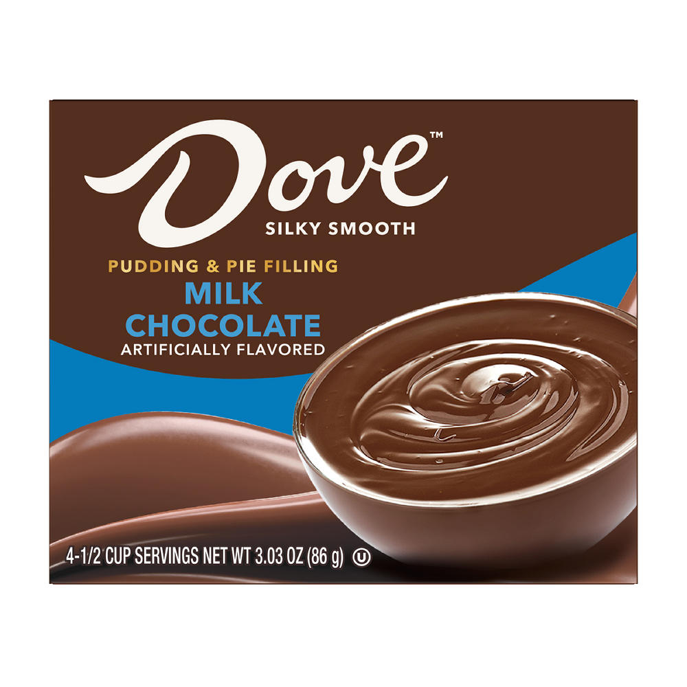 Dove Instant Pudding - Milk Chocolate, 3.03 oz