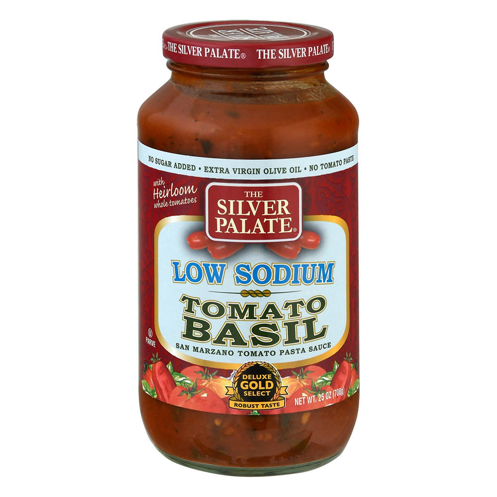 The Silver Palate The Silver Palate Low Sodium Tomato Basil Pasta Sauce, 25.00 oz