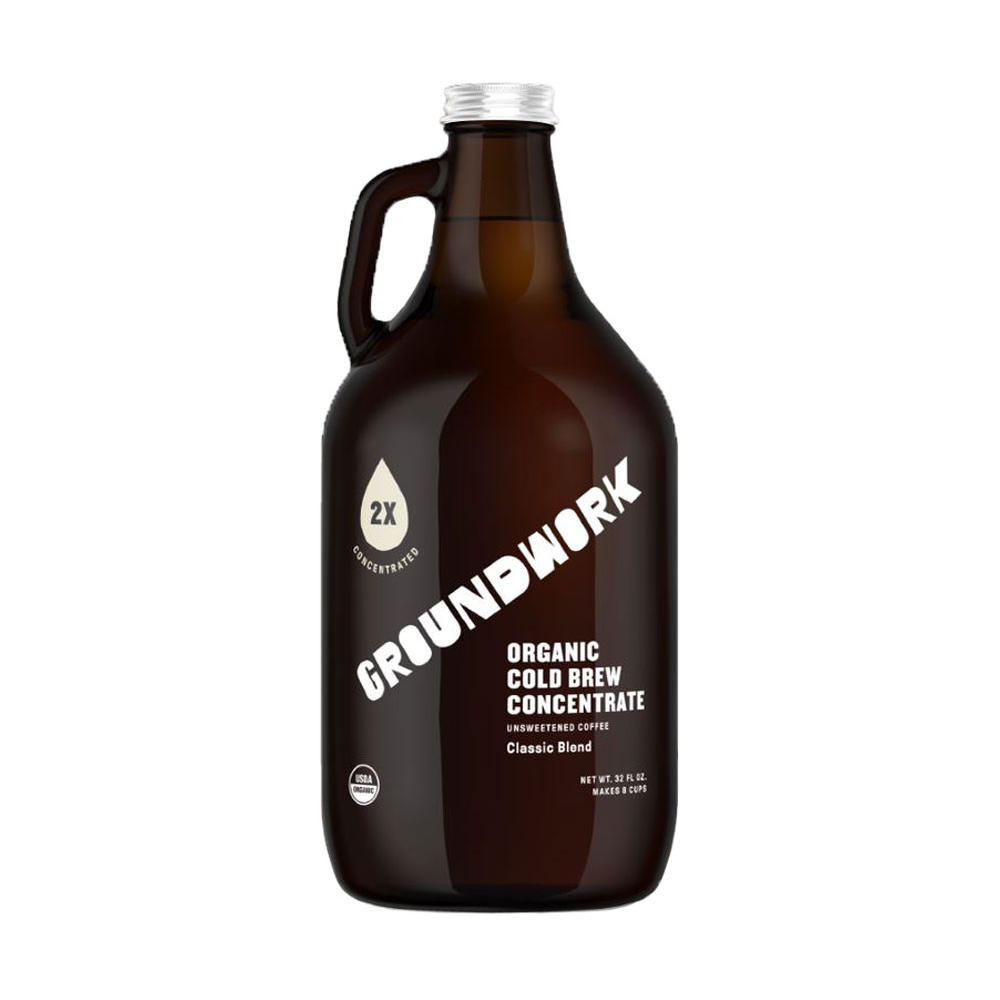 Groundwork Organic Cold Brew Concentrate, 32 oz