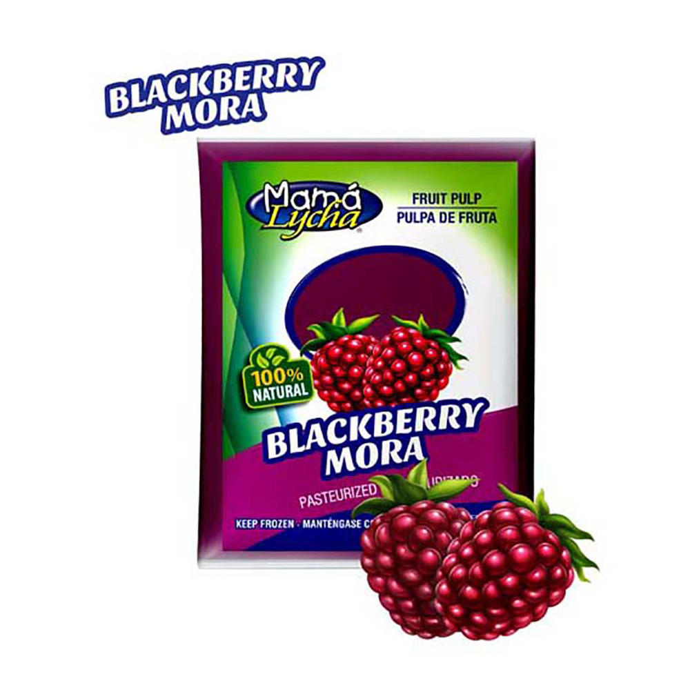 Mama Lycha Blackberry Pulp, 14 oz
