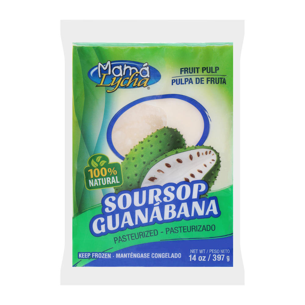 Mama Lycha Guanabana Pulp, 14 oz