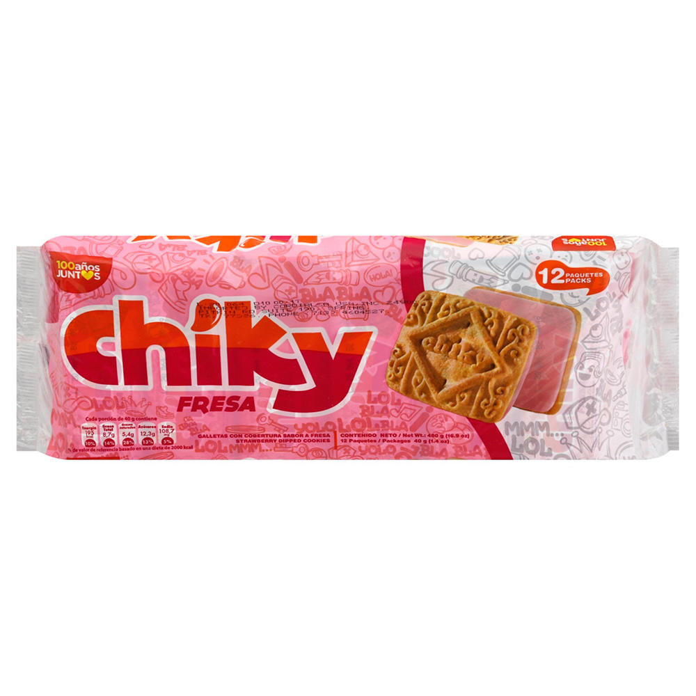 chiky Strawberry Dipped Cookies, 16.9 oz