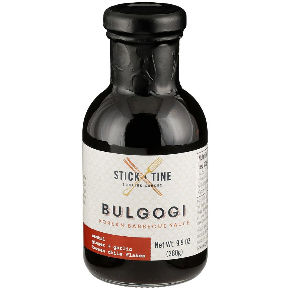 Stick + Tine Bulgogi Korean Barbecue Sauce, 9.9 oz