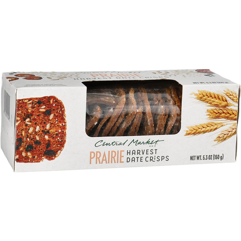 Central Market Prairie Harvest Date Crisps, 5.3 oz
