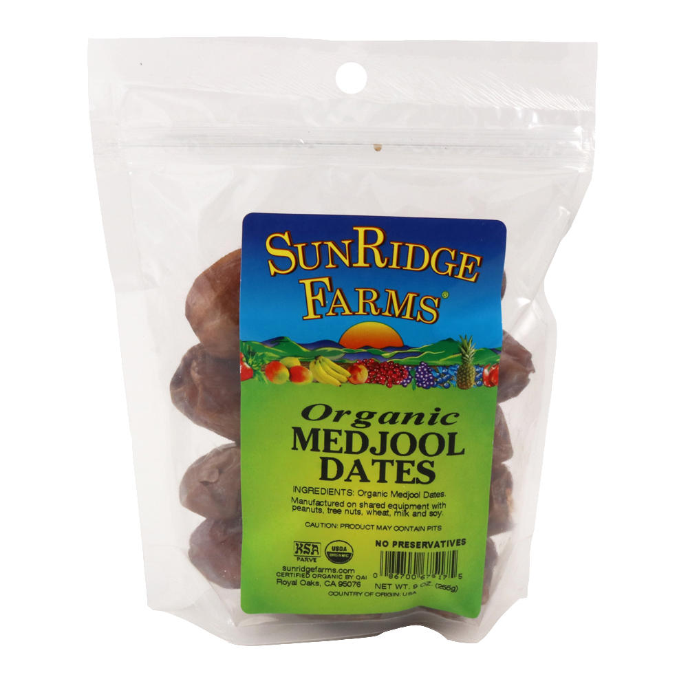 SunRidge Farms Organic Medjool Dates, 9 oz