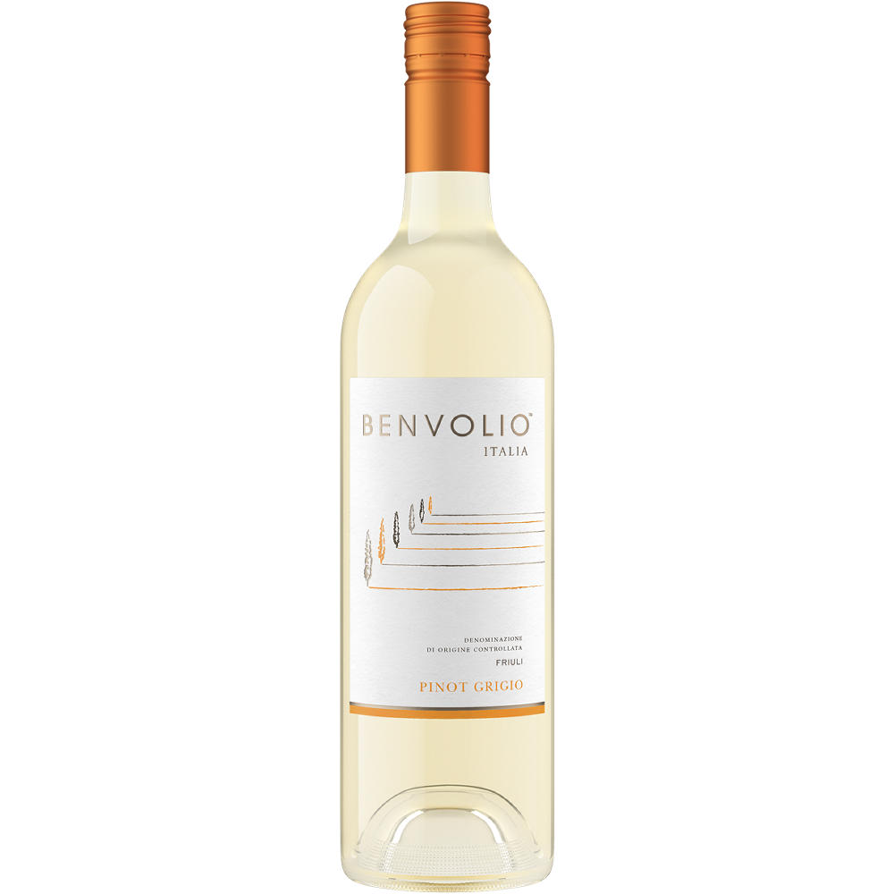 Benvolio Friuli Pinot Grigio White Wine, 750 mL