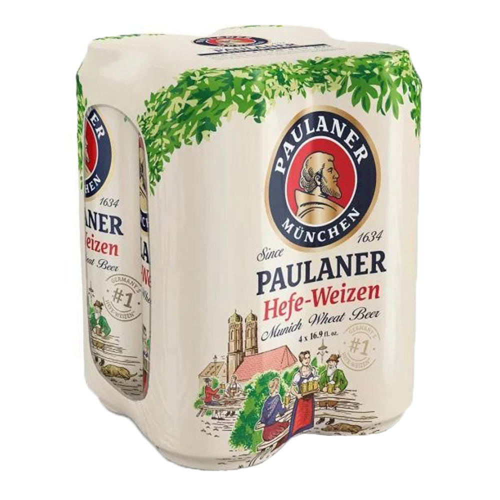 Paulaner Hefeweizen, 4pk, 16.9 fl oz ea