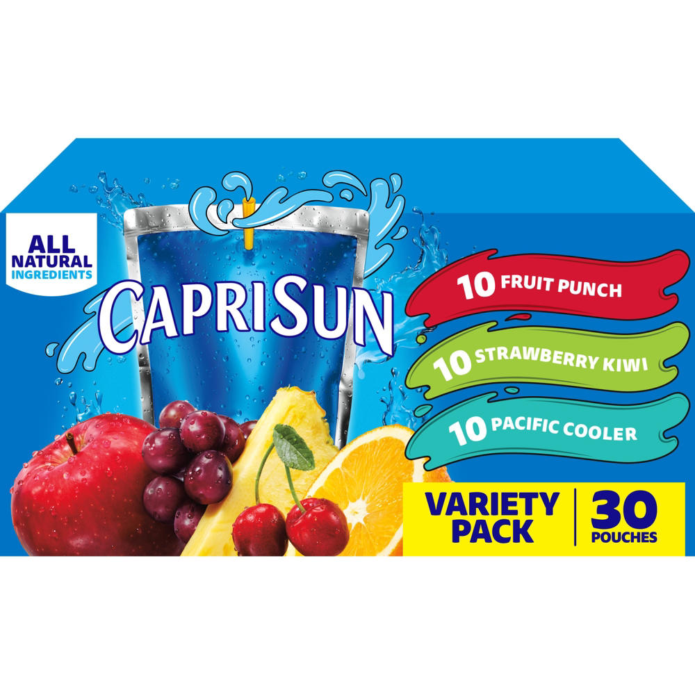 Capri Sun Juice Drink Blend 30 pk Pouches - Variety Pack, 6 oz