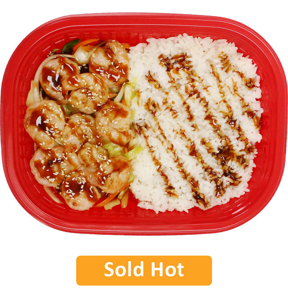 H-E-B Sushiya Shrimp Teriyaki & Rice Bowl (Sold Hot), 17.8 oz