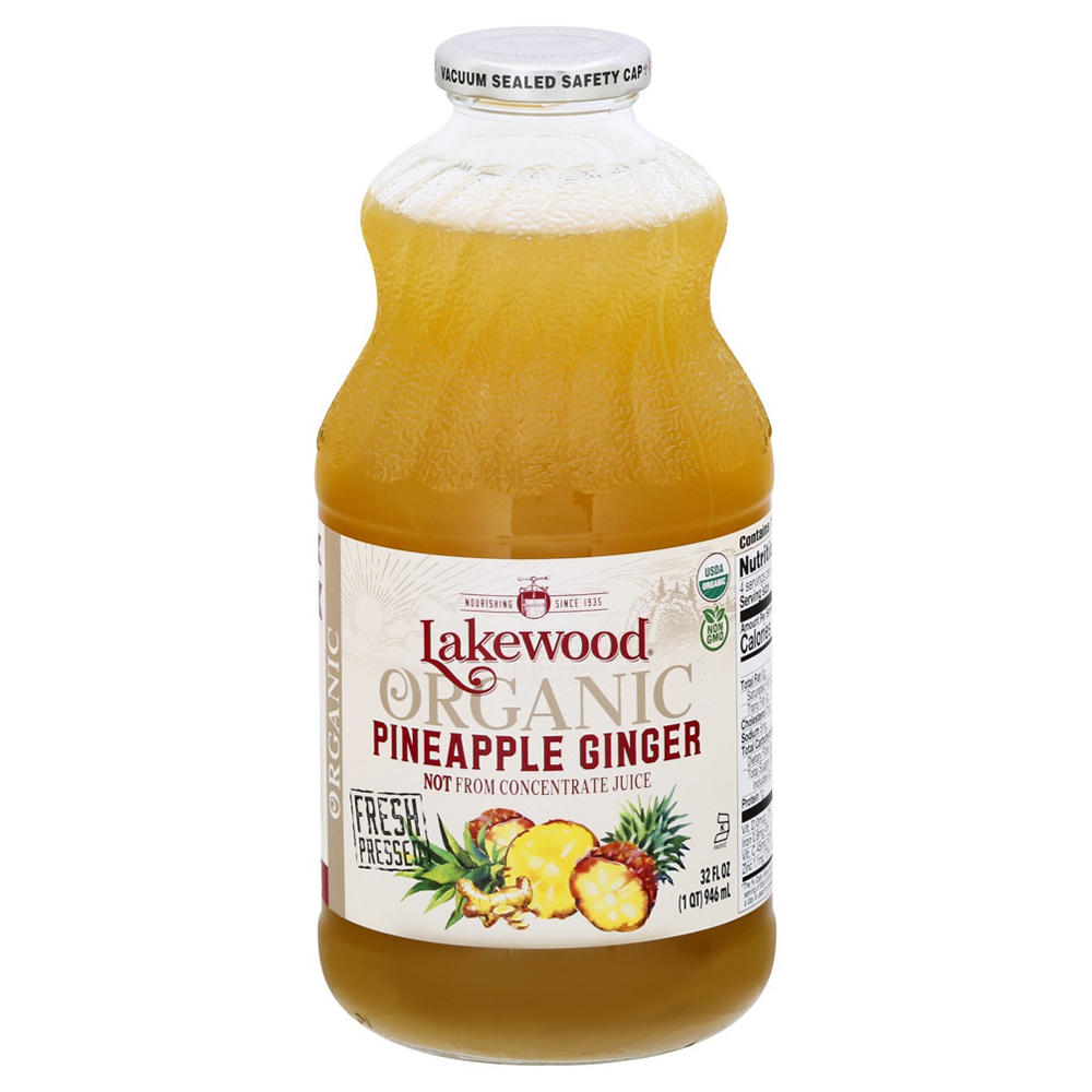 Lakewood Pineapple Ginger Juice, 32 oz