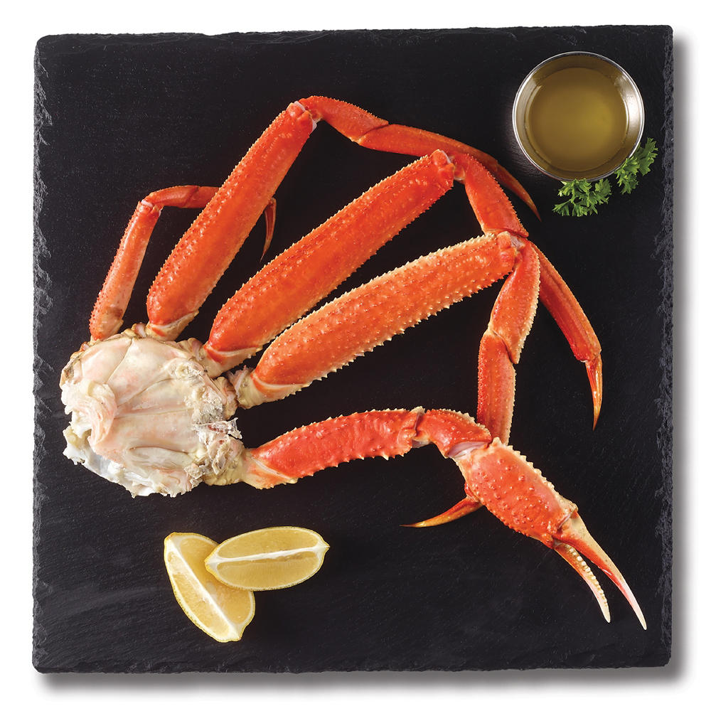 H-E-B Wild Caught Jumbo Alaska Bairdi Cooked Crab Cluster, lb