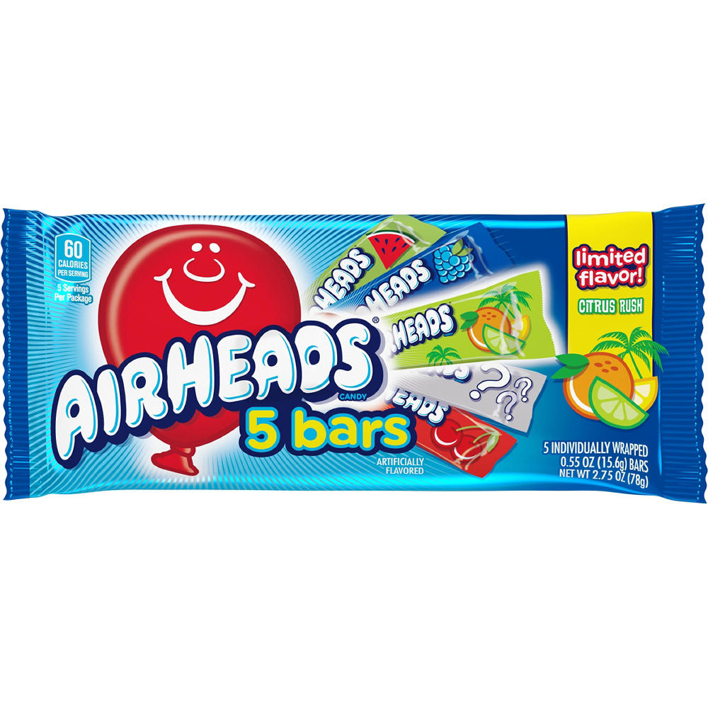 Airheads Full Size 5 Bars Pack, 5 pk