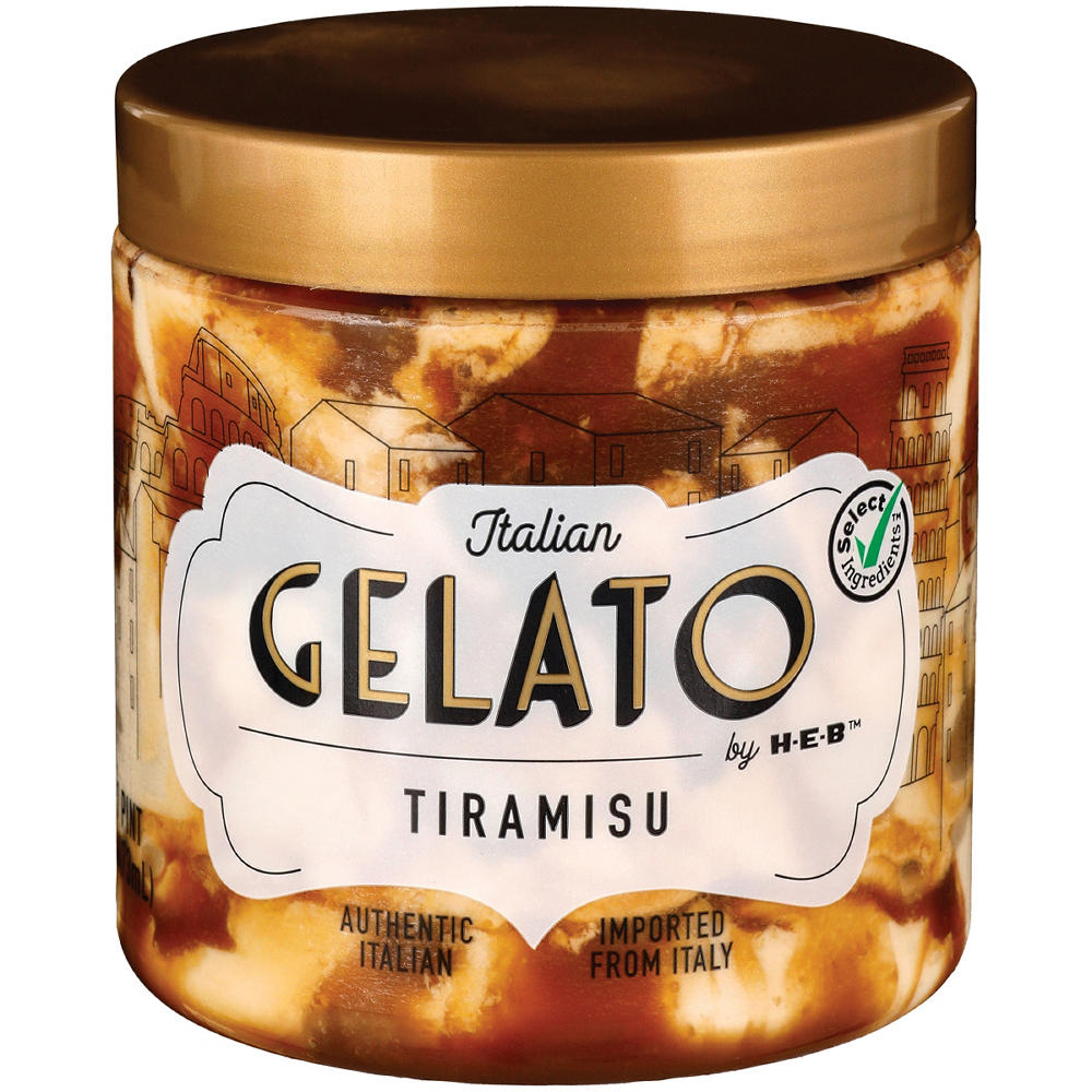 Italian Gelato by H-E-B Tiramisu Gelato, 16 oz