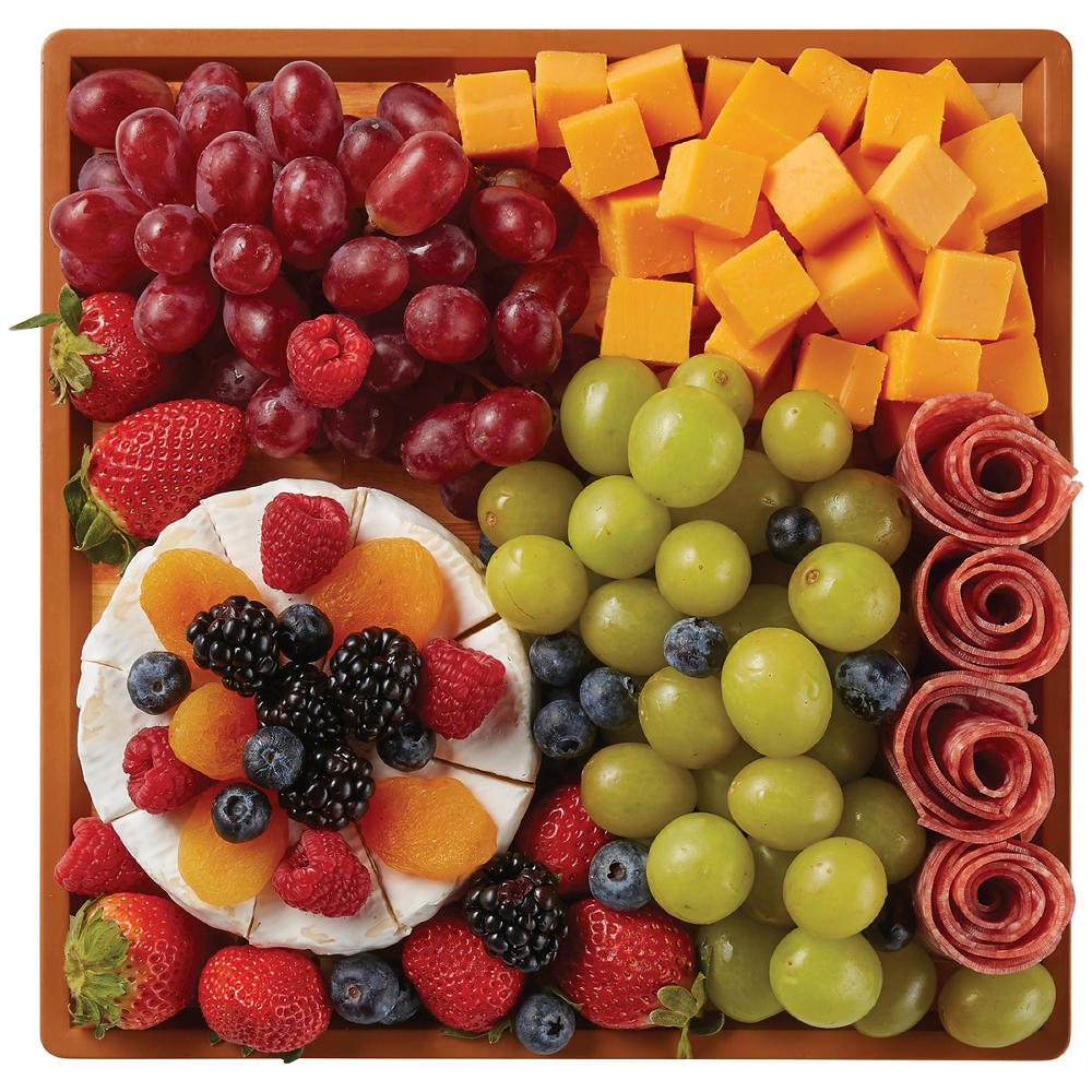 H-E-B Deli Fruit, Meat & Cheese Board, Serves 8 - 10