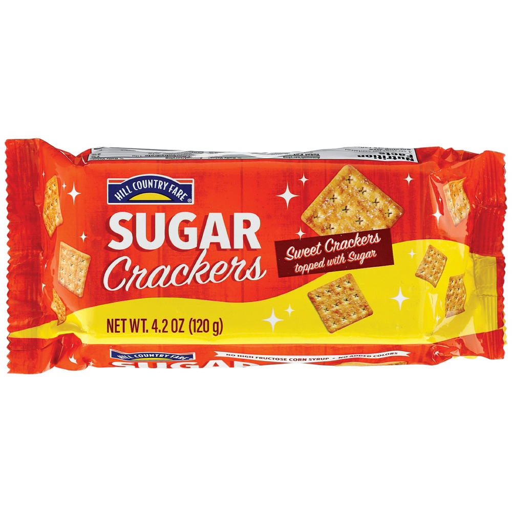 Hill Country Fare Sugar Crackers, 4.2 oz