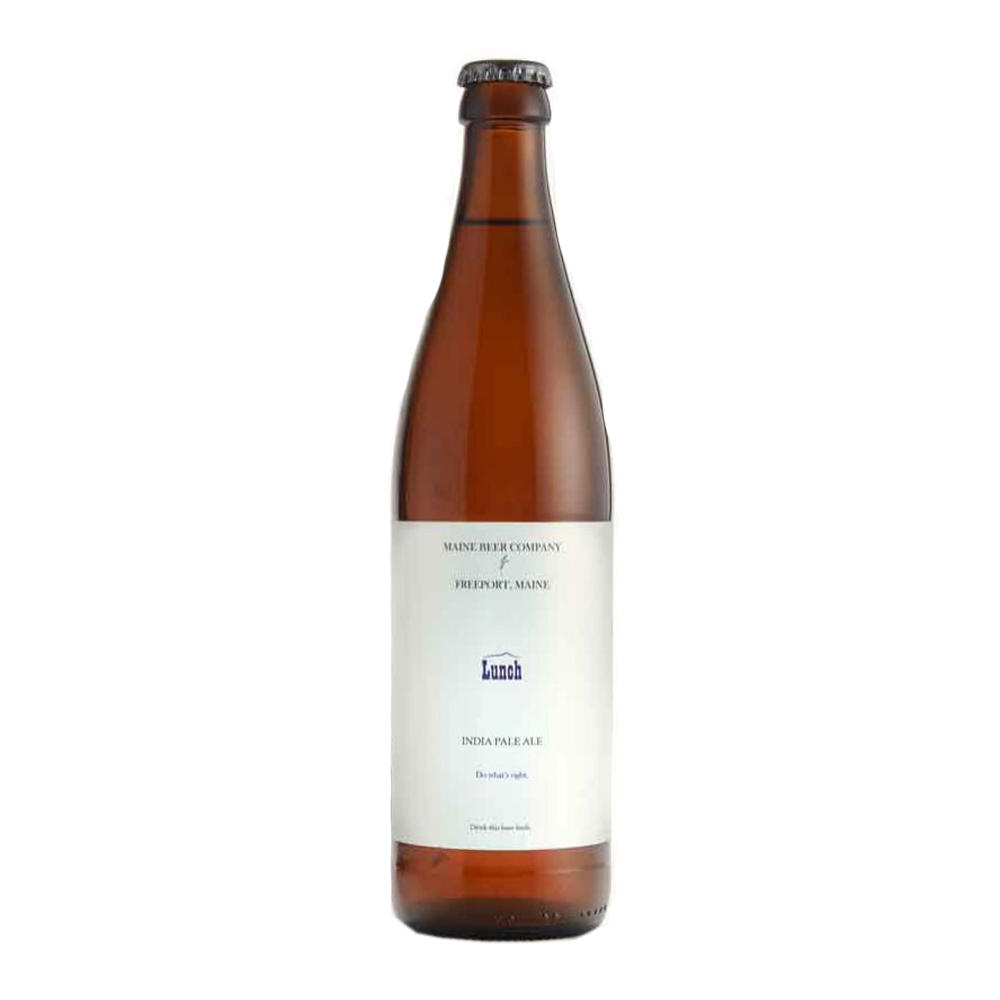Maine Beer Co. Lunch IPA Beer, 16.9 oz