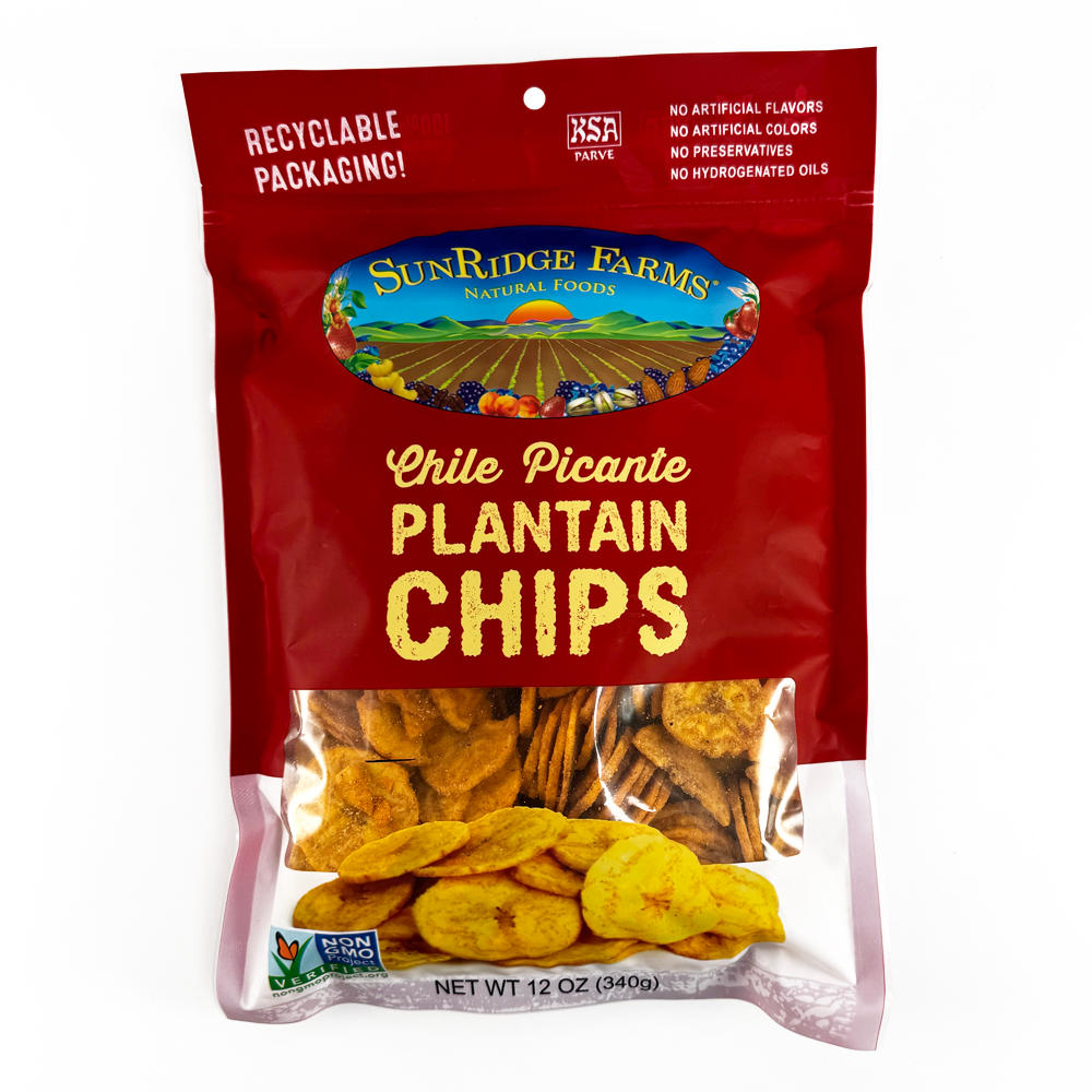 SunRidge Farms Chile Picante Plantain Chips, 12 oz