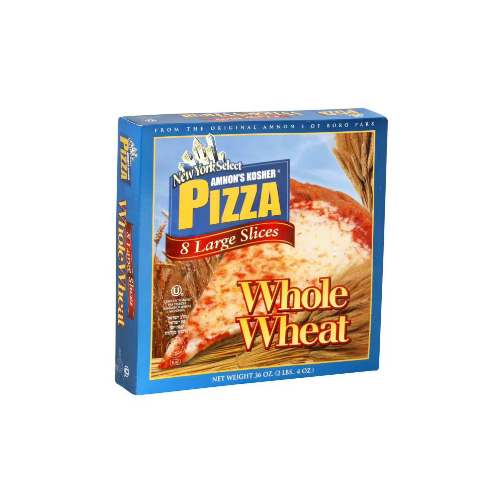 Amnon Amnons Pizza Whole Wheat, 36 oz