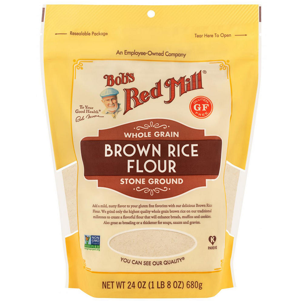 Bob's Red Mill Whole Grain Brown Rice Flour, 24 oz