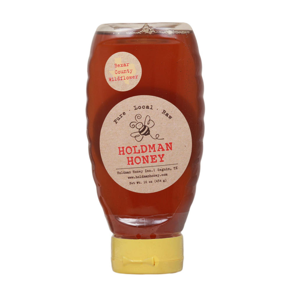 Holdman Pure Local Raw Honey, 16 oz