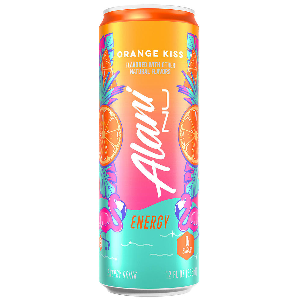 Alani Nu Zero Sugar Energy Drink - Orange Kiss, 12 oz