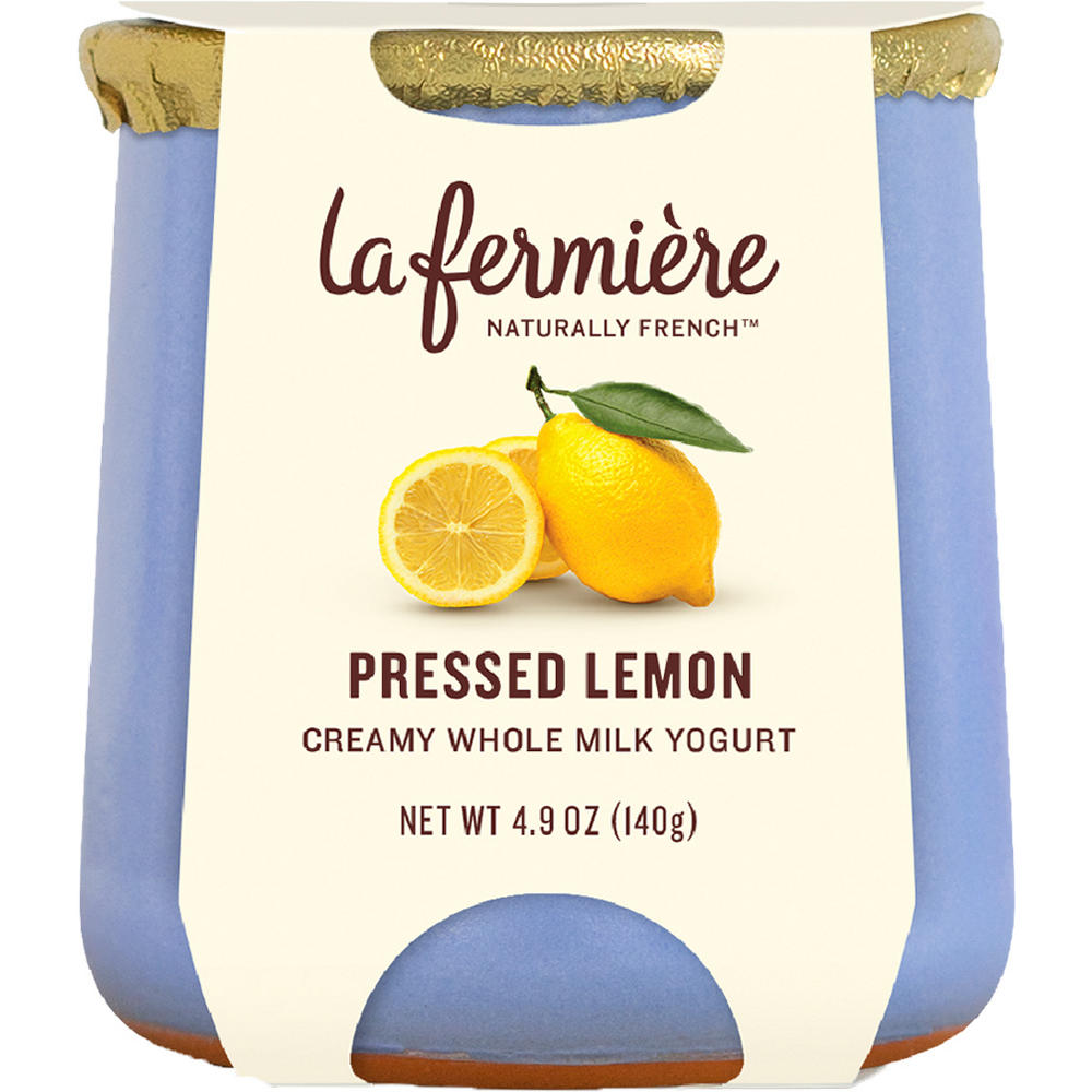 La Fermière Pressed Lemon Yogurt, 4.9 oz