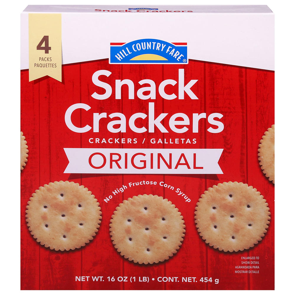 Hill Country Fare Original Snack Crackers, 16 oz