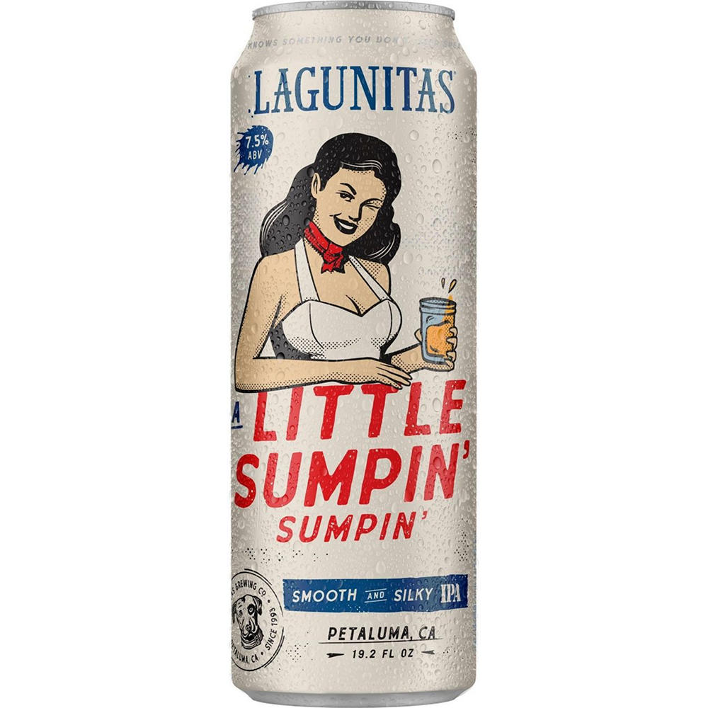 Lagunitas Brewing Co. A Little Sumpin' Sumpin' Can Craft Beer, 19.2 oz