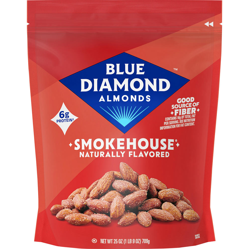 Blue Diamond Smokehouse Almonds, 25 oz