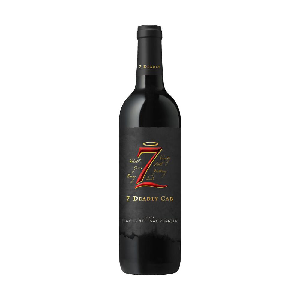 7 Deadly Lodi Cabernet Sauvignon Wine, 750 mL