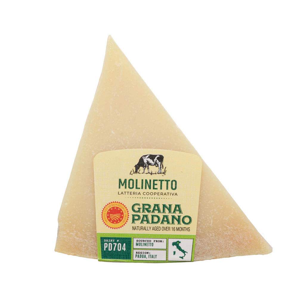 Molinetto Grana Padano 16 Month Rind, Avg. 0.3 lb