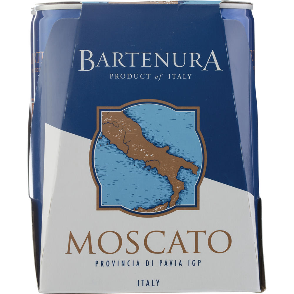 Bartenura Moscato 250 mL Cans, 4 pk