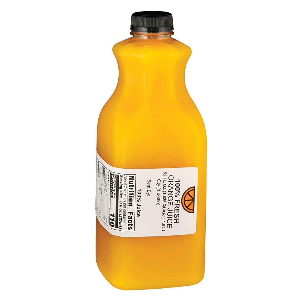 Buda Fresh Squeezed Orange Juice, 52 oz