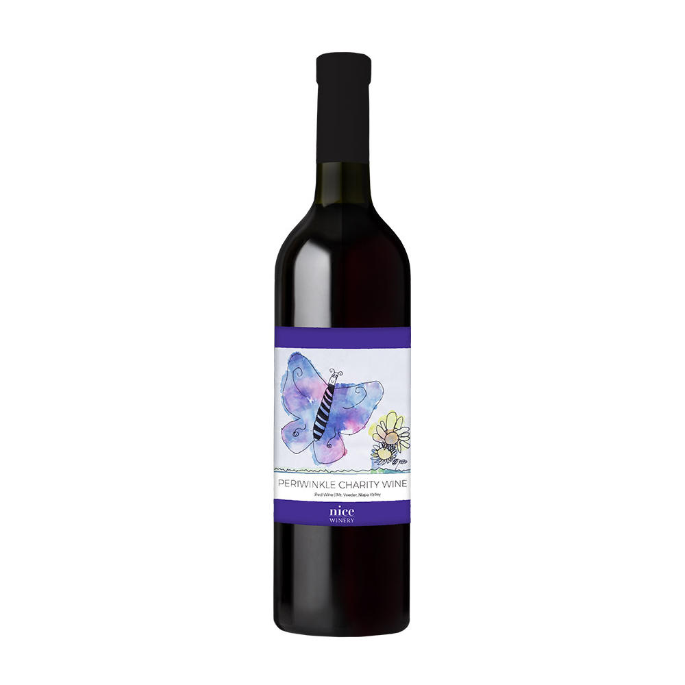 Nice Periwinkle Charity Mt. Veeder Red Wine, 750 mL