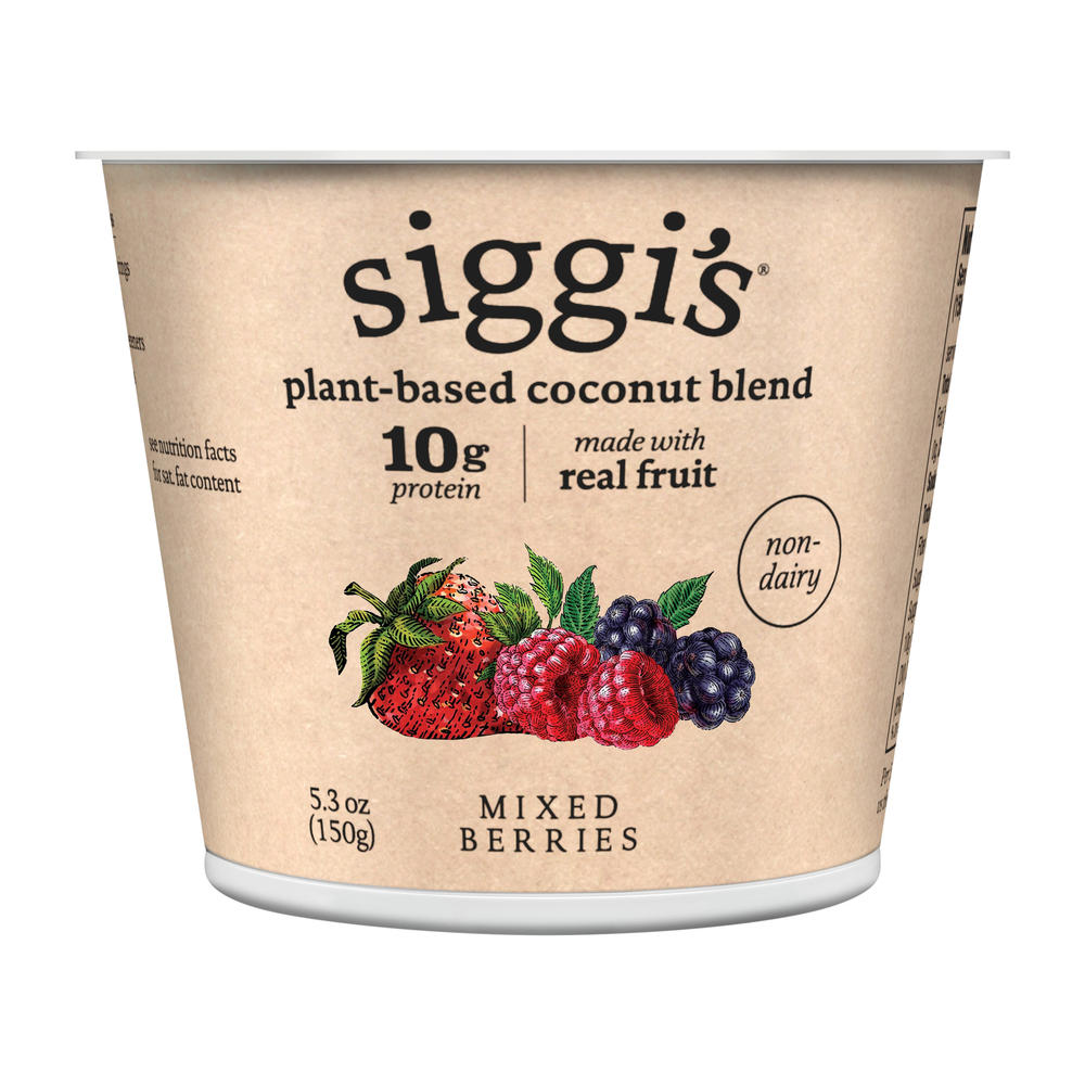 Siggi's Plant Based Mixed Berry Yogurt, 5.3 oz