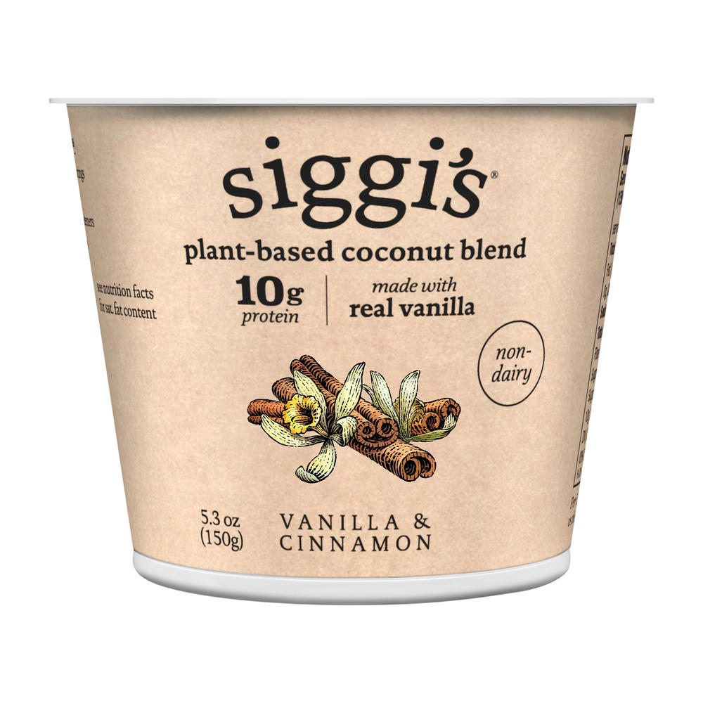 Siggi's Plant Based Vanilla & Cinnamon Yogurt, 5.3 oz