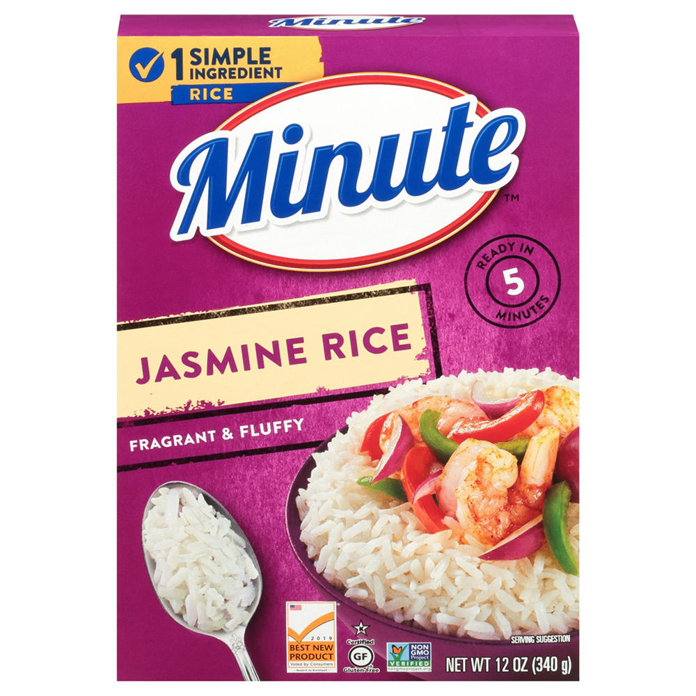Minute Instant Jasmine Rice, 12 oz