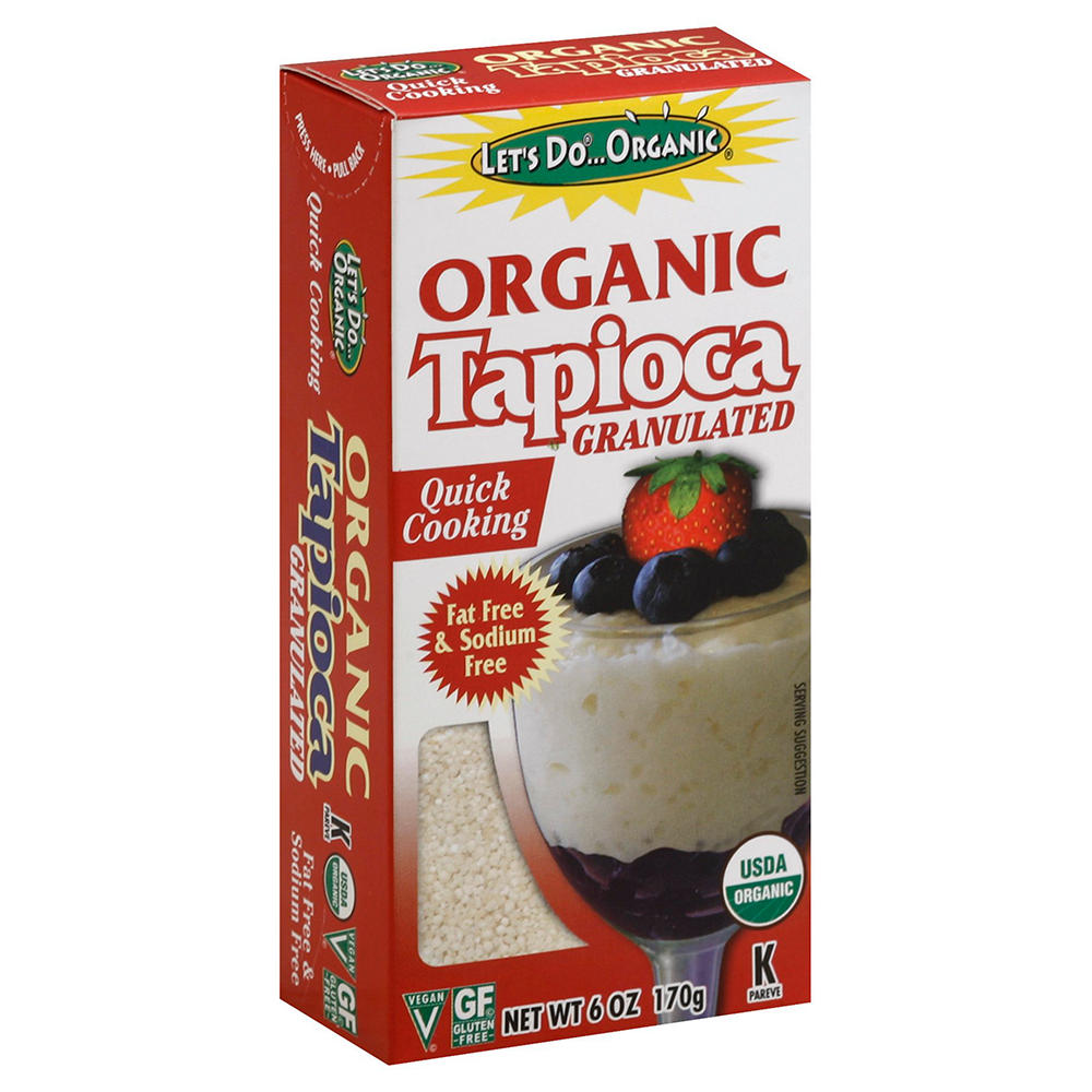 Let's Do Organic Granulated Tapioca, 6 oz