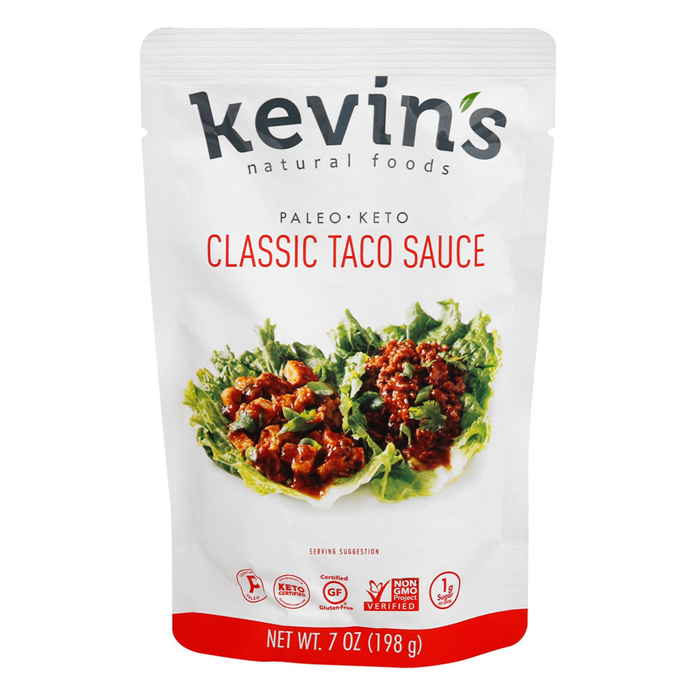 Kevin's Natural Foods Paleo Keto Classic Taco Sauce, 7 oz
