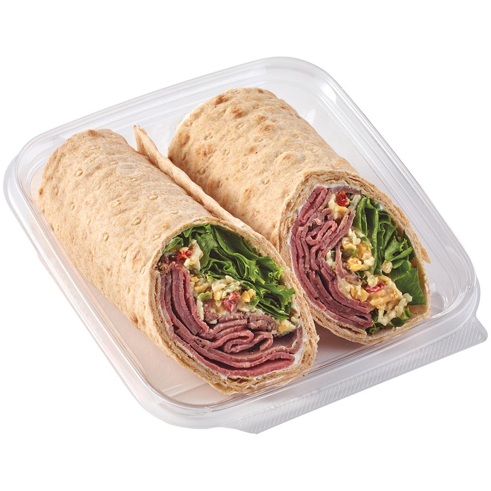 Meal Simple by H-E-B Roast Beef Jalapeño Pimento Cheese Sandwich Wrap
