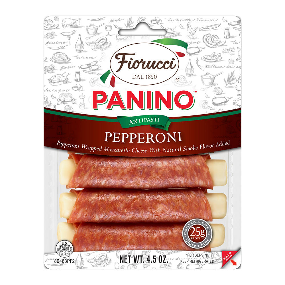 Fiorucci Pepperoni & Mozzarella Panino, 4.5 oz