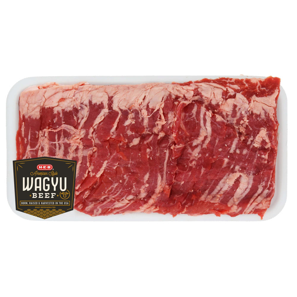 H-E-B American Style Wagyu Beef Inside Skirt Steak, Avg. 0.9 lb