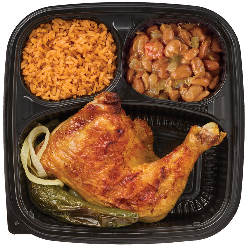 Flaming Bird Original Leg Quarter Plate (Sold Hot), 1 pc